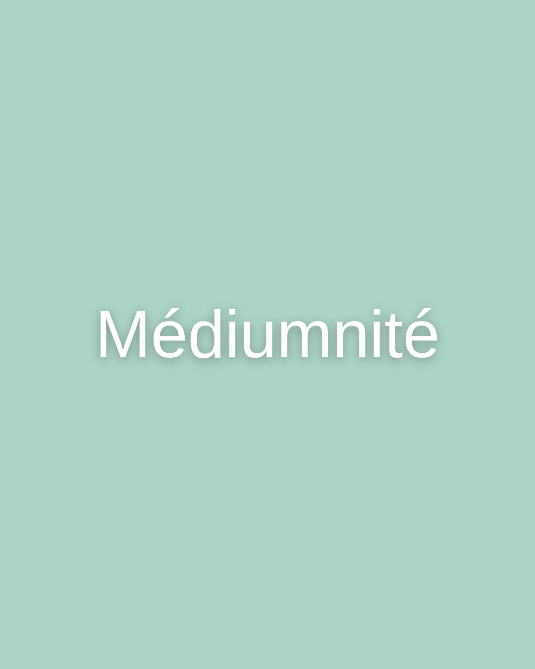 Médiumnité