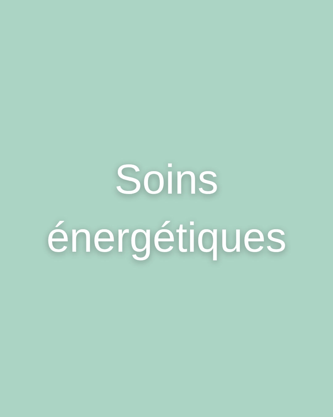 Soins énergétiques